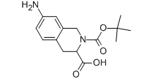 7-amino-2-[(2-methylpropan-2-yl)oxycarbonyl]-3,4-dihydro-1h-isoquinoline-3-carboxylic Acid